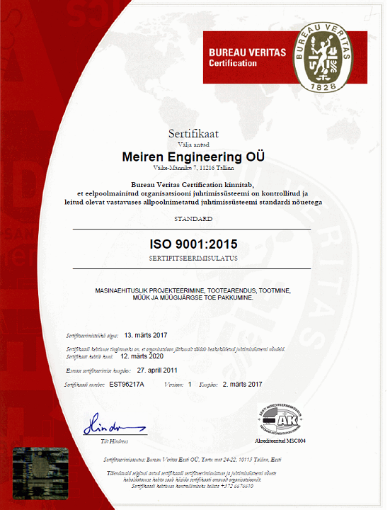 ISO 9001 EST